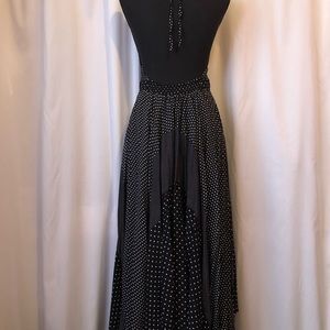 LOVESTITCH Polka Dot Halter Dress, NWT, Size M